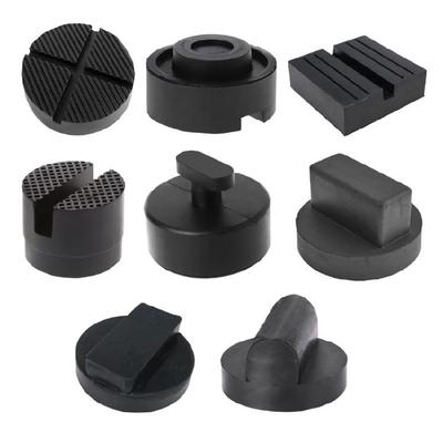Multipurpose Rubber Jacking Lift Support Block Stabilizer Pad Suitable For Safe Automotive Repairs & Weight Distribution