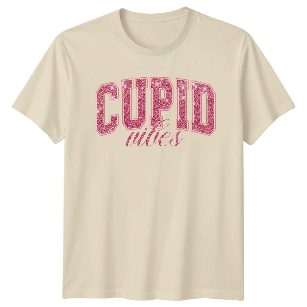 Cupid Vibes Valentines Day Holidays Unisexs TShirt Unisexs Tee Graphic Top