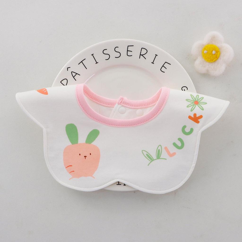 Autumn/Winter Baby Bibs: Anti-Spit Milk, Pure Cotton, Absorbent & Moisture-Wicking Newborn Feeding Bib
