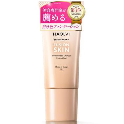 [Recommended by Beauty Experts] Haolvi Foundation, Makeup Primer, Cream Foundation, Sunscreen, Serum Foundation, 20g X 1 Bottle