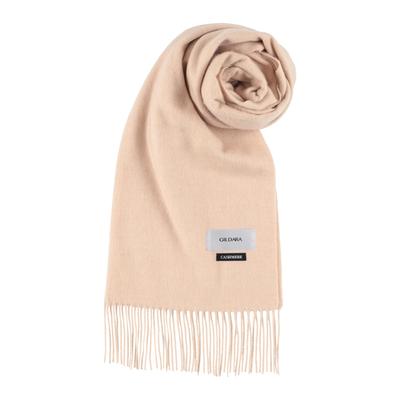 NW60L Organic Cashmere Wool Basic Wave Large Stole Cashmere WOOL Stole Plain Men Women Unisex Beige [GILDARA] 10% 90% (Honey (N18200))