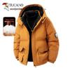 TUCANO Men's Premium Hooded Padded Winter Puffer Jacket