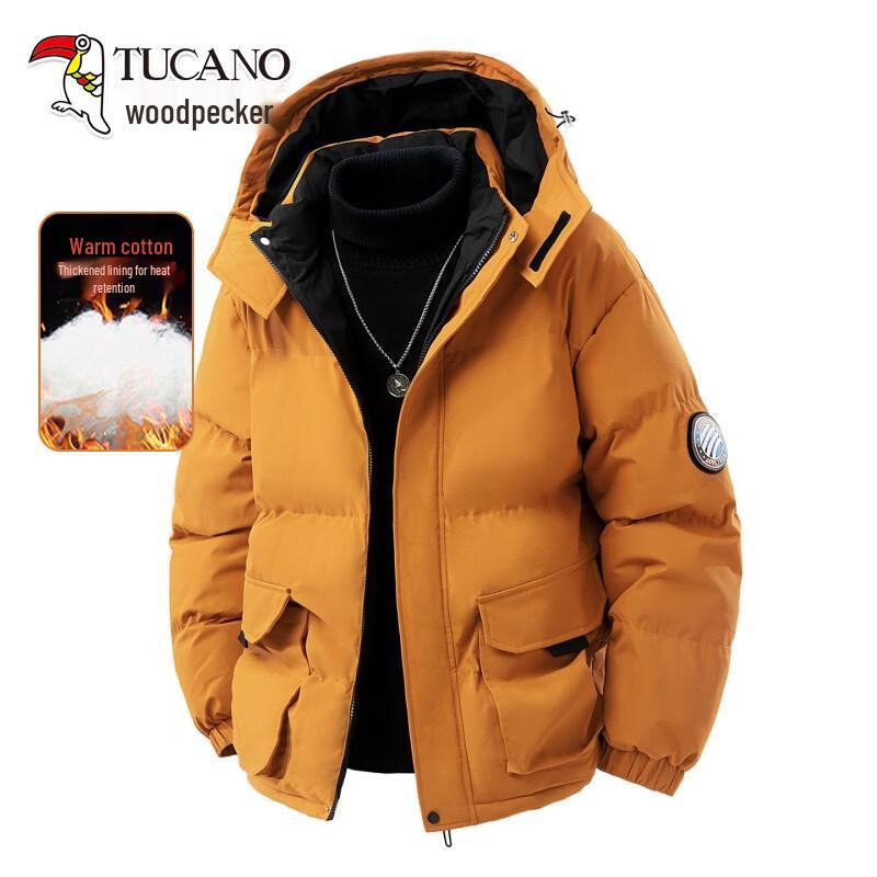 TUCANO Men's Premium Hooded Padded Winter Puffer Jacket