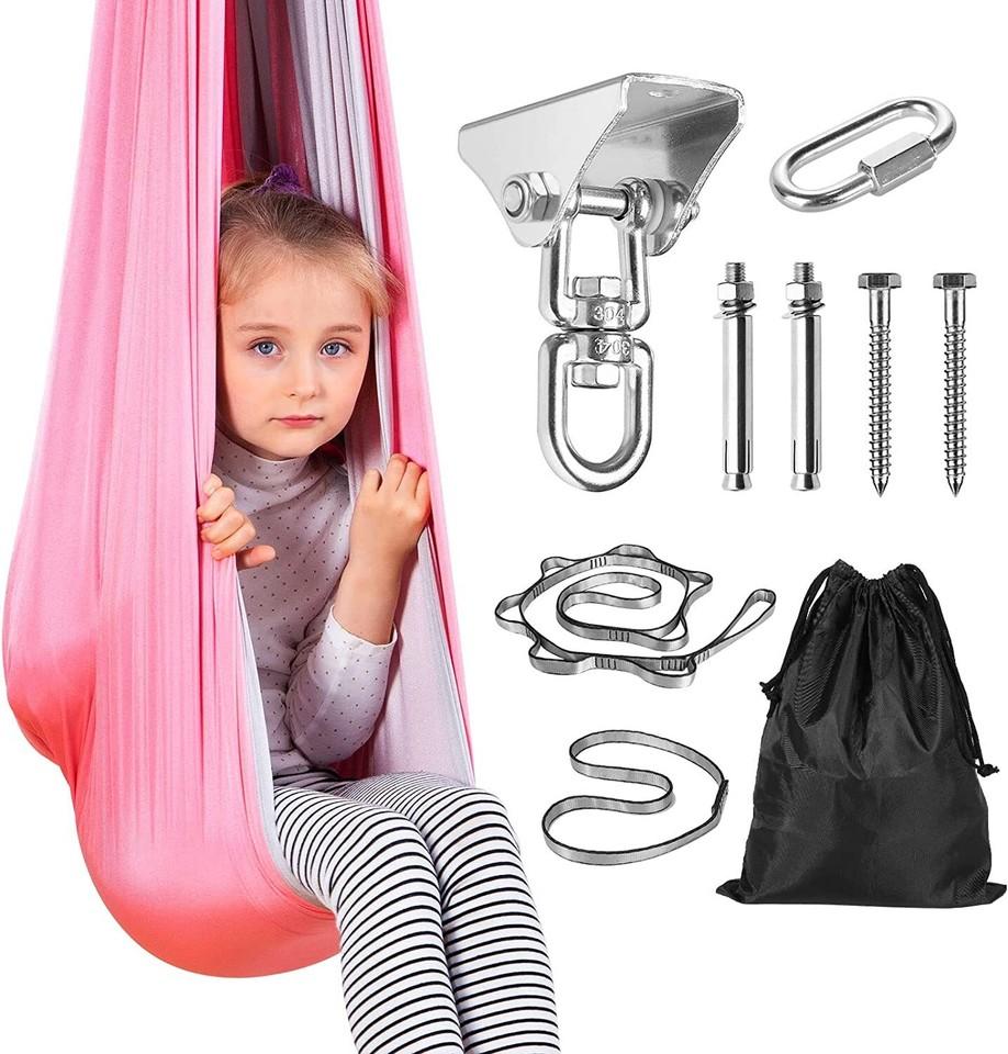 Therapy Swing Hammock Double Swing Cloth Kids Gifts for Autism