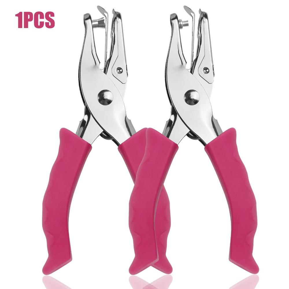 Round Hole Single Hole Punch DIY Handheld Circle Punch  School Office Binding Stationery