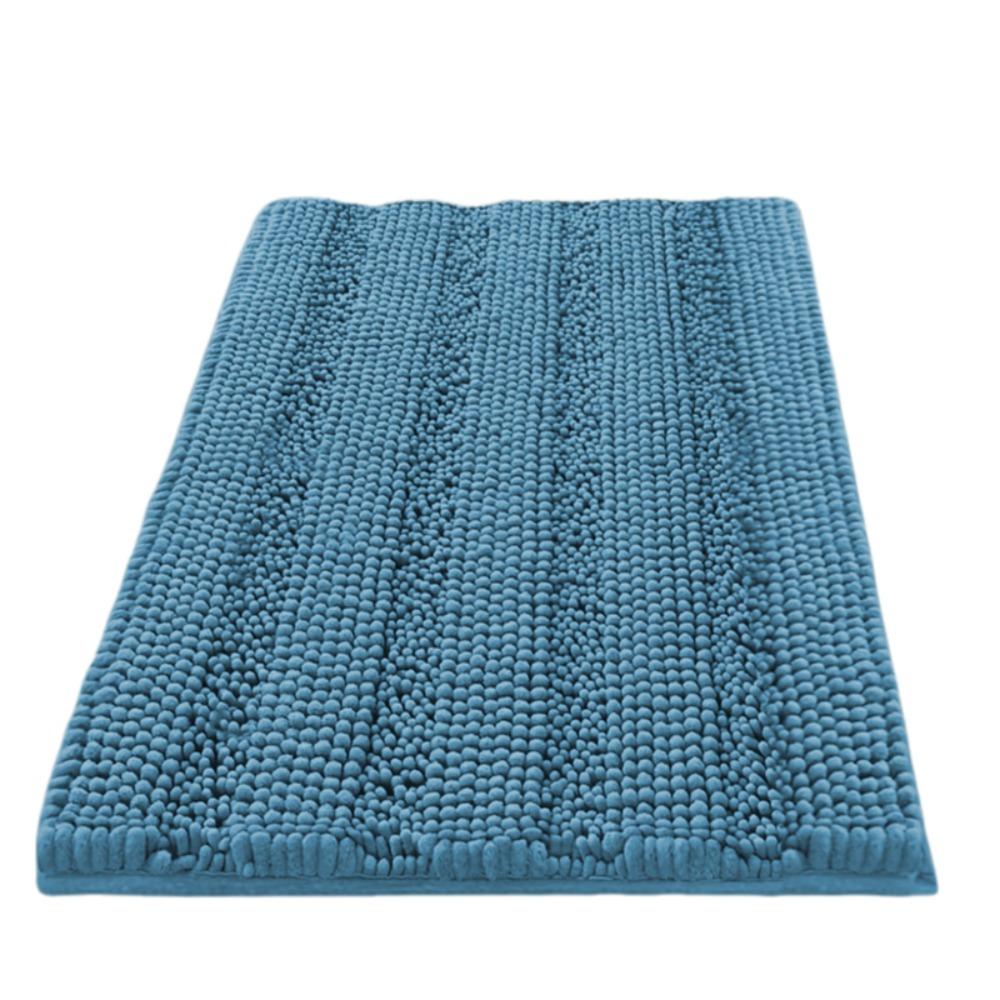 Shaggy Hair Chenille Bath Mat Non-Slip Kitchen Floor Mat Practical Small Carpet  Bedroom