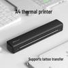 Portable A4 Thermal Inkless Printer for Home, Office, Tattoos, and Student Use