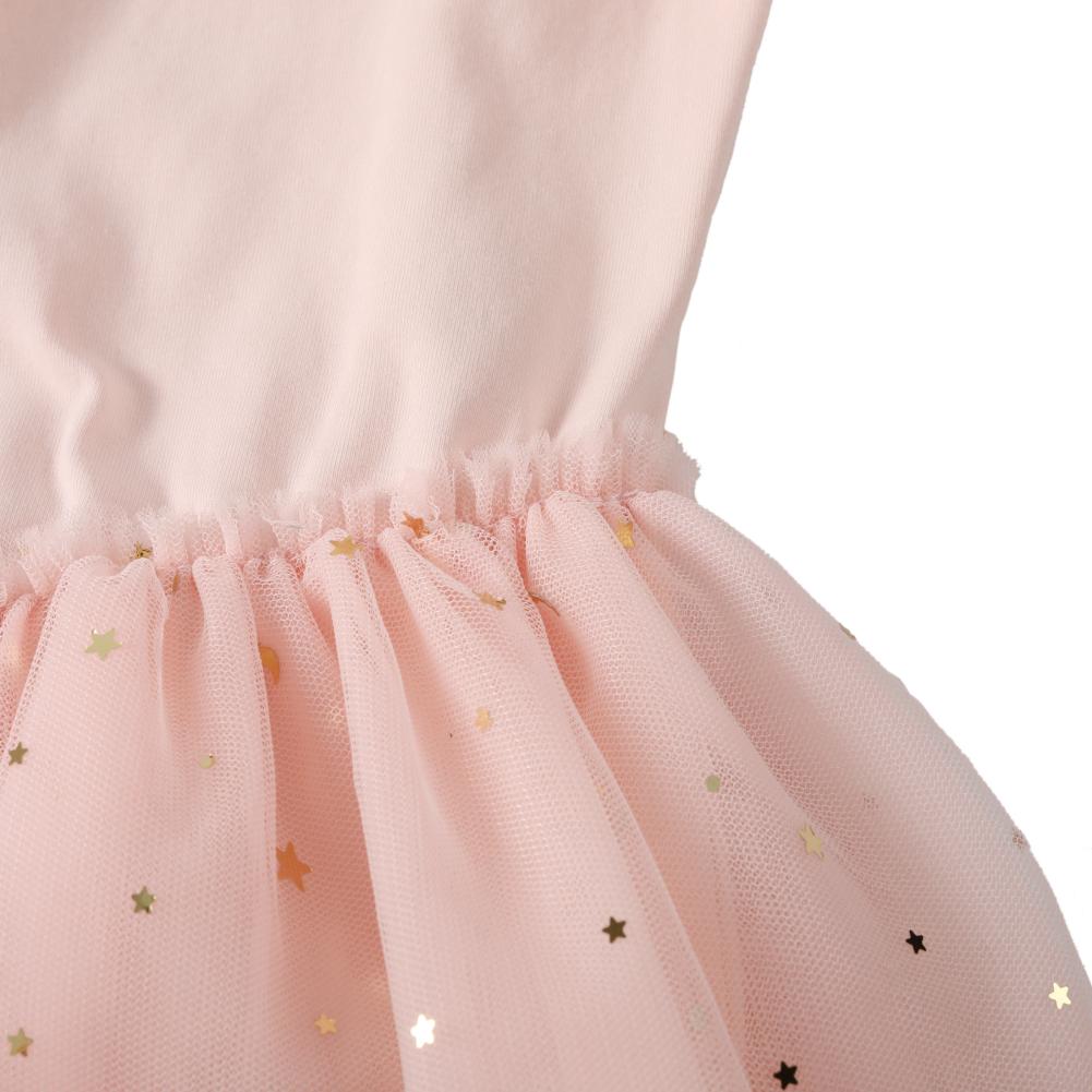 Sequins Dance Leotard Ballet Skirt Princess Sleeveless Ballet Clothes Girls GymnasticsTrainning Suit