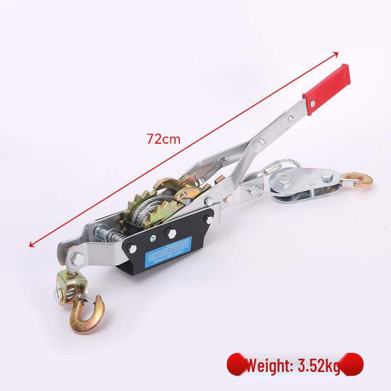 Hand-Operated Wire Rope Double Hook Tightener 1-4T