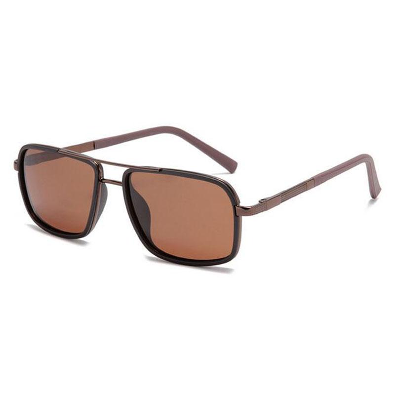 

0 -0.5 -0.75 -1.0 To -6.0 Gray/Tea Lens Prescription Sunglasses Men Polarized Myopia Women Goggle Square Punk Sun Glasses 0