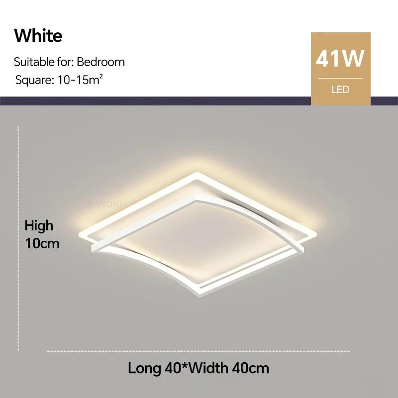 Modern LED Ceiling Lamp For Bedroom Living Dining Room Study Kitchen Ceiling Chandelier Indoor Home Decor Light Fixture Luster