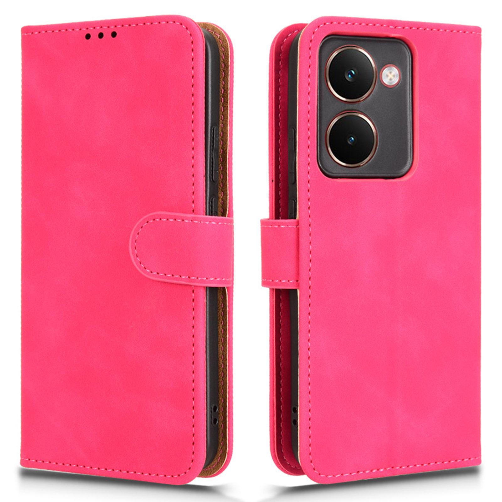 

For Realme P3 Ultra 5G Leather Case Skin Feel Anti Drop Wallet Flip Phone Cover D