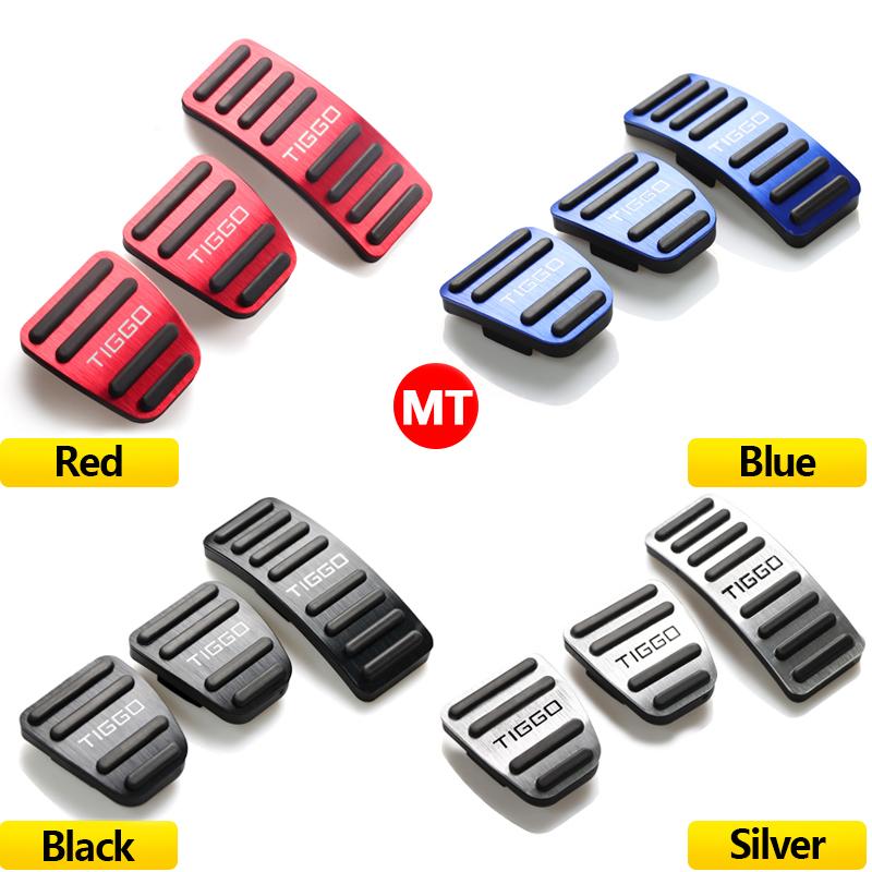 Auto Car Pedals Foot Accelerator Gas Fuel Brake Pad Plate Covers For Chery Tiggo 7 8 Pro Plus 2016- 2022 2023