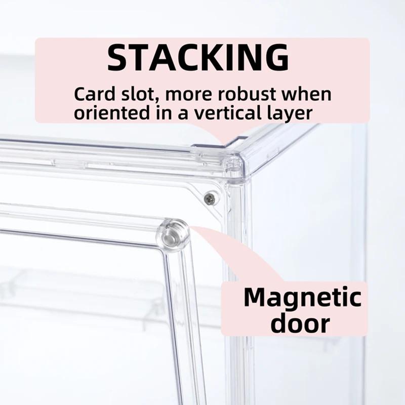 Houseware Display Box Blind Box Model Acrylic Transparent Display Cabinet Home Decoration Cabinet Dustproof Jewelry Storage Box