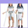Fantastisk Egyptisk Farao och Prinsessa Cosplay-dräkt För Barn I Levande Färger