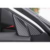 Carbon Fiber Style Inner Door Triangle decorative frame For Toyota Camry 24-2025