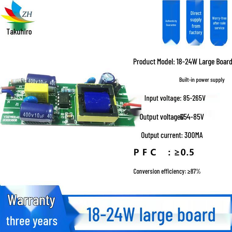 1-50W Flimmerfreier LED-Treiber mit Weitbereichsspannung, Isolierte Stromversorgung