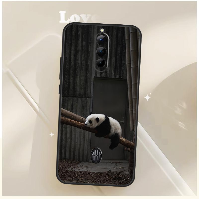 Cute Cartoon Panda Case For ZTE Nubia Red Magic 11 10 10S Pro Plus 8S 9S 8 9 Pro 6S 7S For RedMagic 10 Air Cover