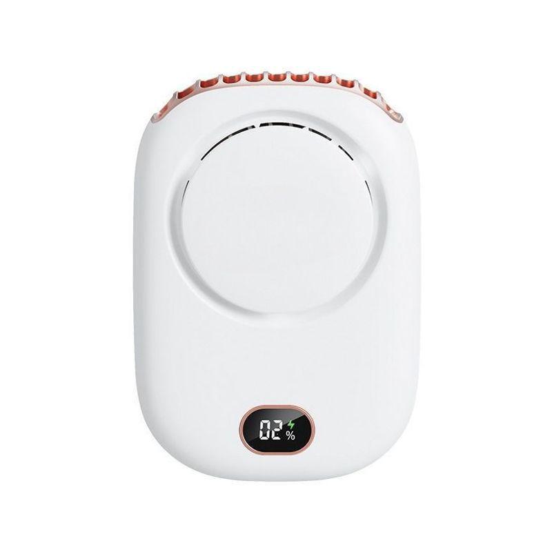 Ultra-Portable Neck-Hanging Mini Fan with Strong Wind for Summer Cooling
