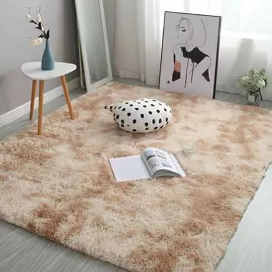 WTEMPO Vintage Weiche Plüsch Wohnzimmerteppiche Vier Jahreszeiten Universell Schmutzabweisende Decken High-End Haptik Zuhause Schlafzimmer Dicke Große Bodenmatten