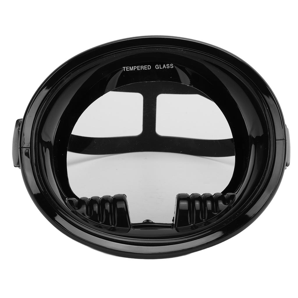 Universal Diving Goggles Tempered Glass Lens Waterproof HD 180 Degree Panoramic Field Of View Snorkeling Silicone