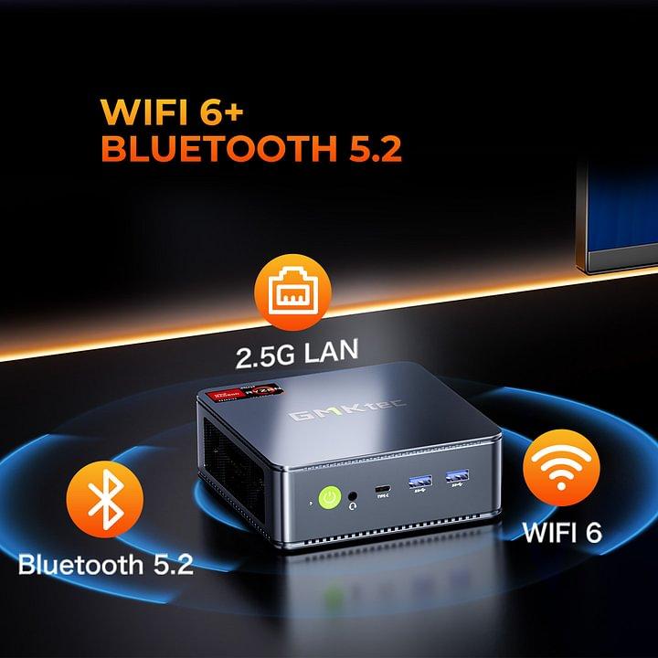 MINIPC GMK   M6 ULTRA   32G+1T SSD  AMD Ryzen 5 7640HS AMD Radeon 760M Windows 11 Pro