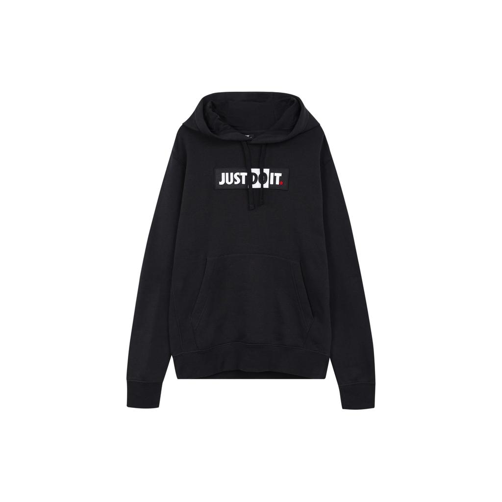 Nike Sportswear Men's Logo Just Do It Hoodie Black CJ4776-010