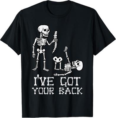 Halloween Skeletons Ive Got Your Back T-Shirt