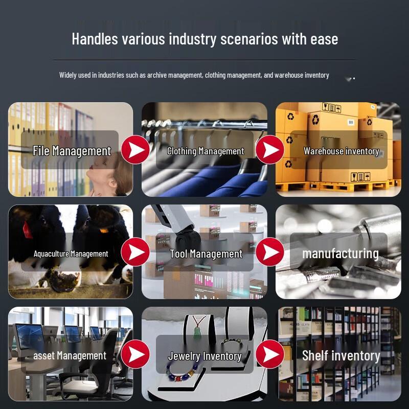 Ezscan R55U UHF RFID Handheld Terminal with 2D Scanner