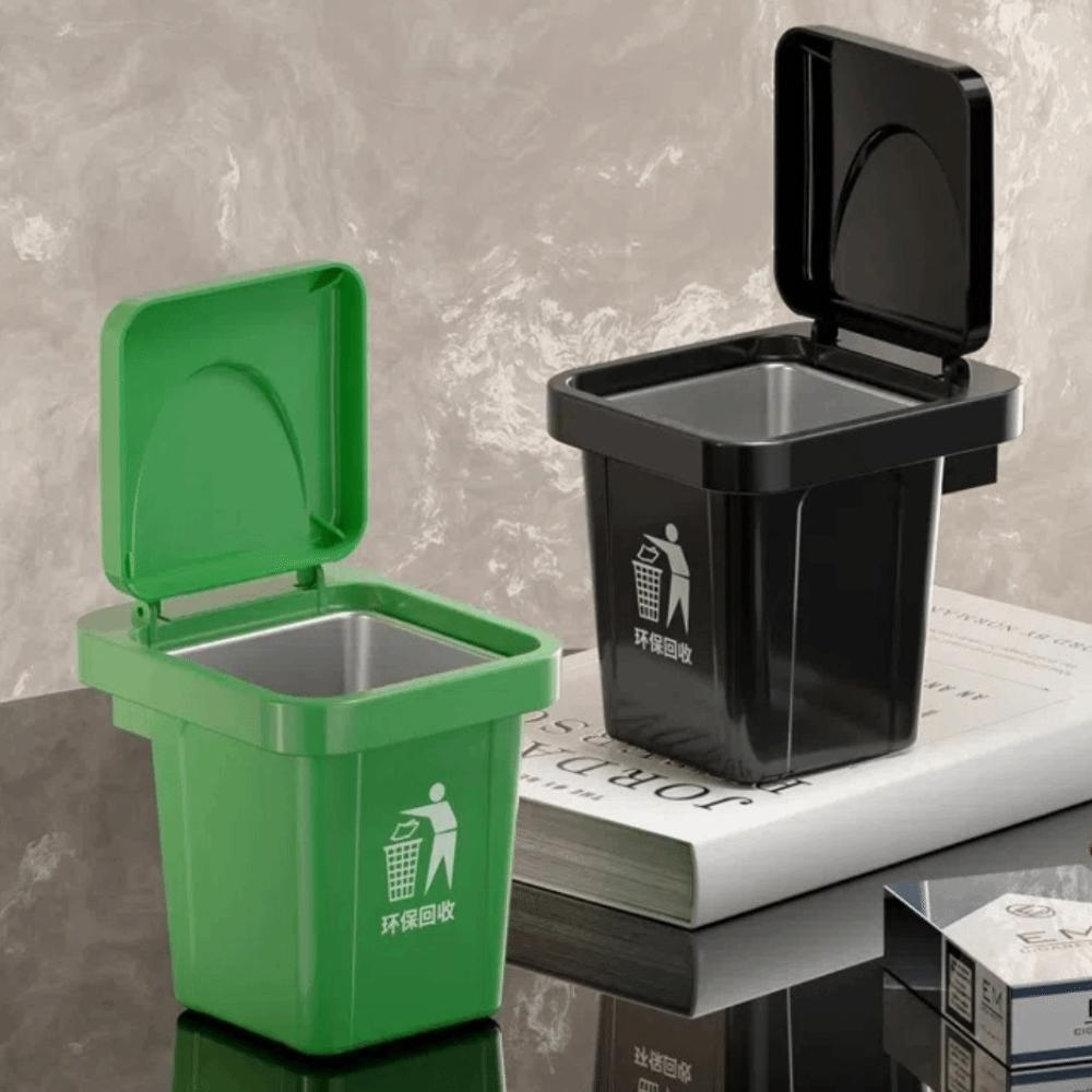 Śmietnik ze stali nierdzewnej do montażu na ścianie Śmietnik w kształcie puszki Nowy wiszący kosz na śmieci