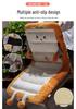 Cartoon Bubble Toast Seat Cushions: Front/Rear Car, Office, Dormitory, Long-Sitting Chair, Lumbar Support