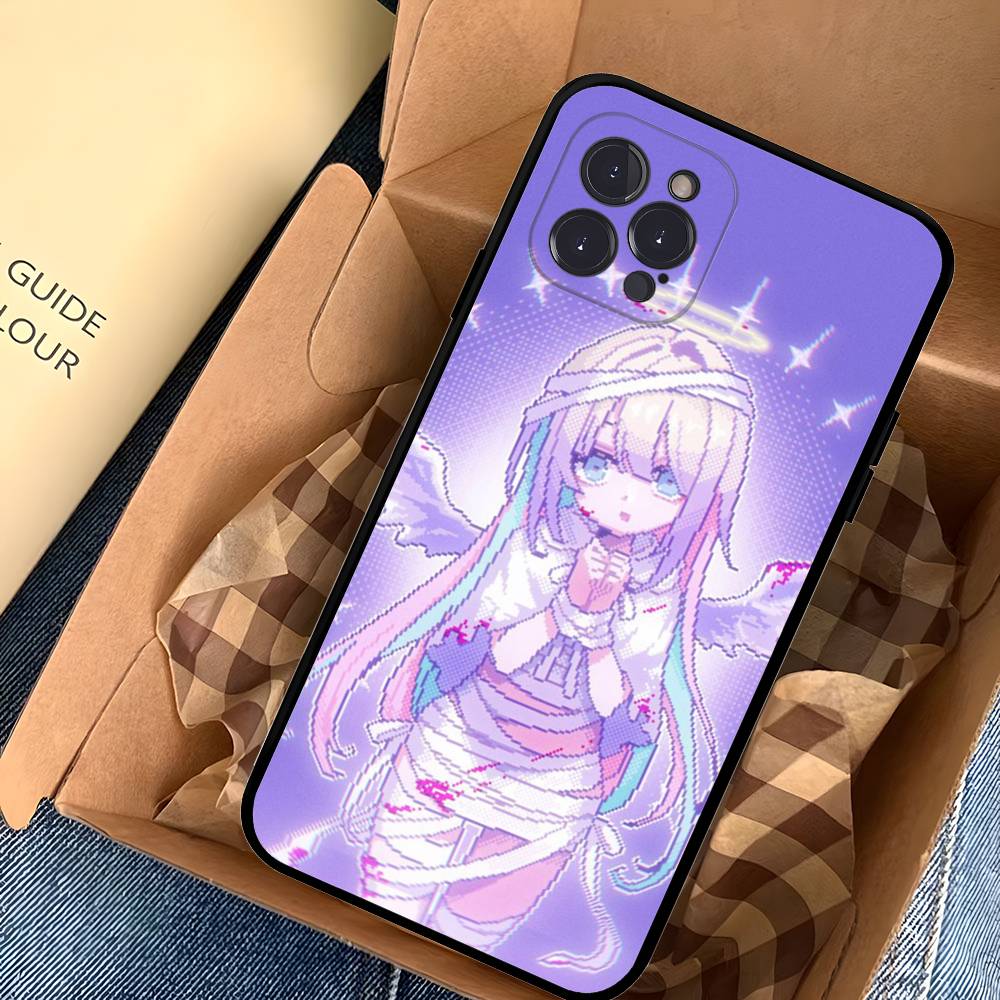 

Needy Girl Overdose Game Phone Case For IPhone 17 Air 16 15 14 Plus 13 12 Mini 11 Pro Max Black Cover iPhone 15