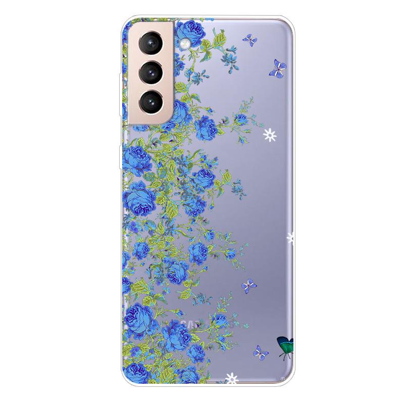 For Samsung S21 FE Case TPU Silicone Soft Clear Case for Samsung Galaxy S 21 / S21 Plus 5G Cover S21 Ultra FE Transparent Coque