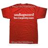 T-shirt "Non diagnosticato Ma Sono Abbastanza Sicuro" Divertente Umorismo Salute Mentale Regalo Maglietta Top Morbidi T-shirt Unisex