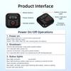 Portable Bluetooth-compatible Remote Controls for Action Cameras Comfortable Grip Easy Operation During Sports and Travel