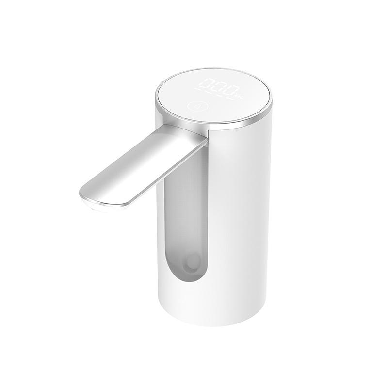 

Electric Water Pump Water Dispenser Household Foldable Barreled Water Smart Water Bottle Pump Kitchen Chargeable Suction Device белый