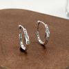 Retro Polka Dot Earrings for Women: Simple, Niche Design - Versatile Gift for Best Friends or Students