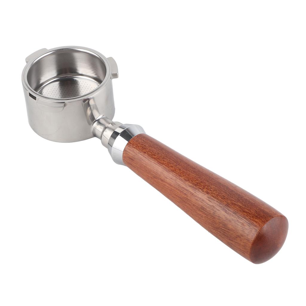 3 Öron Kaffe Bottenlöst Portafilter Avtagbart Rostfritt Stål Kaffe Portafilter Reservdelar