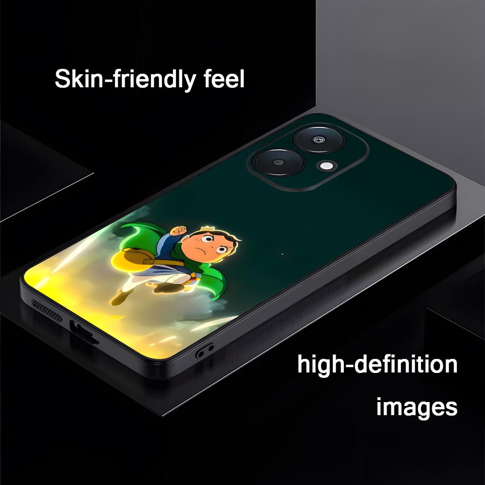 

Ranking of Kings Anime Bojji Phone Case For Xiaomi Redmi Note 13,12,11, 10 Pro Plus S, 5G, 12S, Luxury Soft Black Phone Cover Redmi Note 11-11S