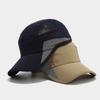High quality summer breathable mesh quick-drying cap men's and women's outdoor running and cycling visor light casual baseball cap