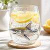 Handgefertigtes Künstlerisches Glasware Oktopus Glasbecher, 350ml Stielloses Weinglas, Wal Delfin Schildkröte Lebendiges Tentakel Design Becher Meeresbewohner Trinken
