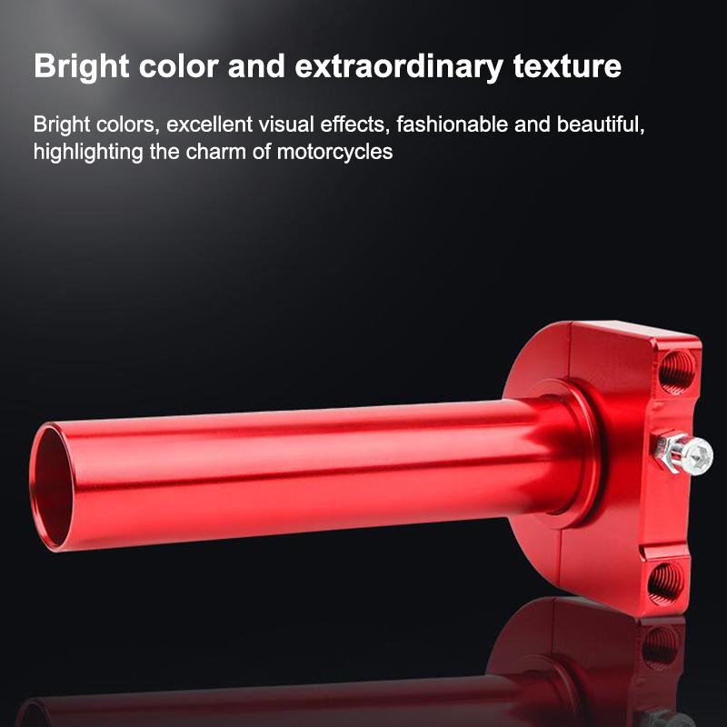 1Pc Universal Motorcycle Anti-Theft Throttle Grip Mod Quick Install Alloy Handle Lock Protector Motorbike Scooter Accessories