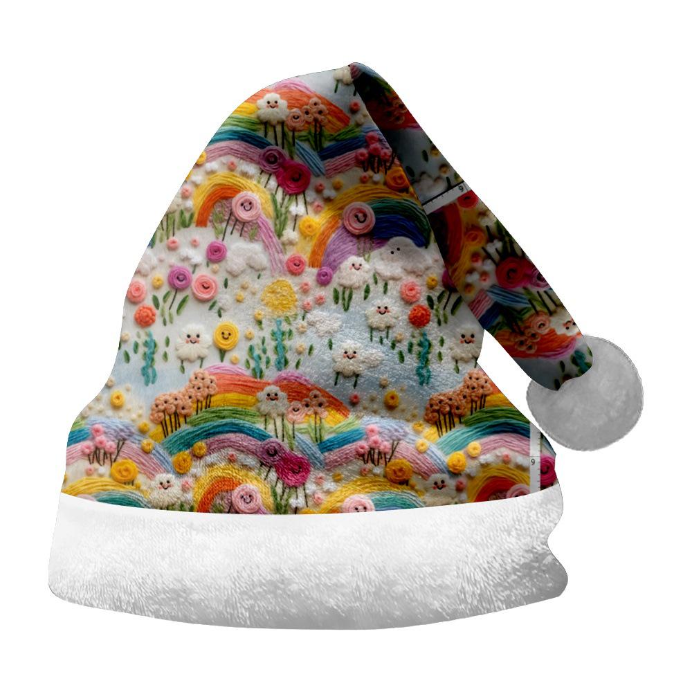 

2024 Double-Sided Fleece Snowman Christmas Ornaments with Element Print Small