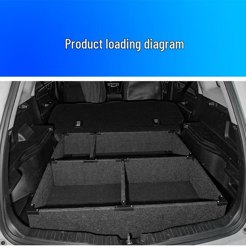 Haval M6/M6 Plus Trunk Conversion: Bed & Storage Box for Camping