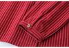 2026 Spring Plus Size Women's Striped Cardigan, Long Sleeve, Round Neck, Slimming Shirt for Fat Girls, Style 668