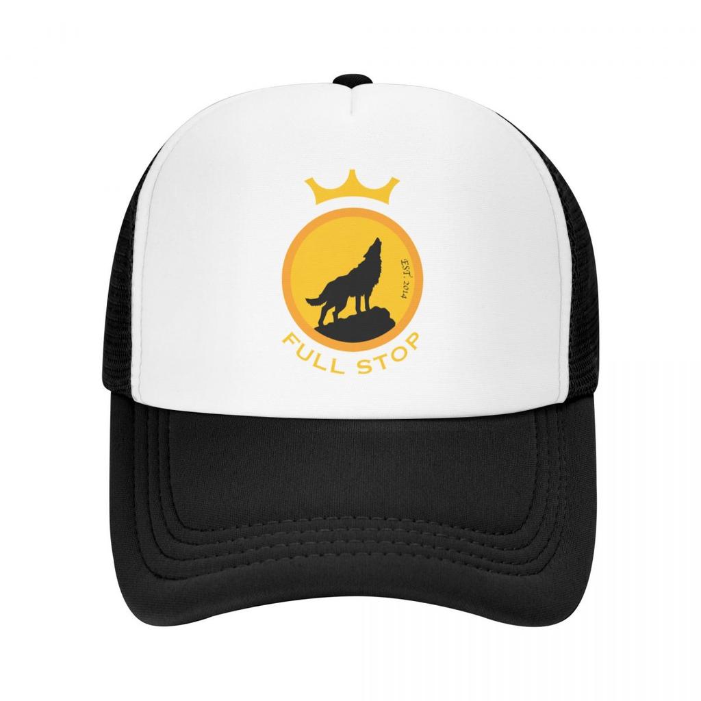 Wolf Howl To The Moon Anime Bedruckte, lässige, schlichte Mesh-Baseballkappe, verstellbare Snapback-Hüte für Damen, Unisex, Papa-Trucker-Hüte