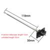 Telescopic Antenna for FM Radio Wireless Alarm Receiver with 4 Section Extension Mechanism and 360 Degree Adjustable Swivel Base