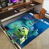 Monsters Inc Teamwork Triumphs Carpet For Playroom Bedroom Living Room Sofa Home Decorkids Game Area Rug Nonslip Floor Mat
