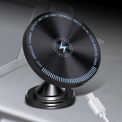 Magsafe Magnetic Wireless Charging, Suitable for Apple Android Super Fast Charging Car Charger 15W Mobile Phone Holder