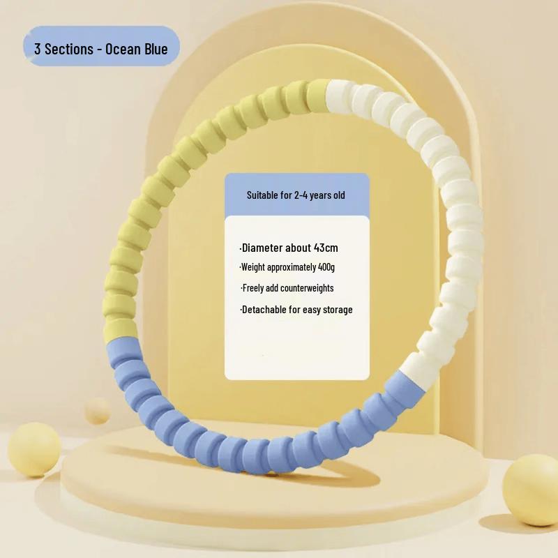 Children s Macaron Detachable Hula Hoop